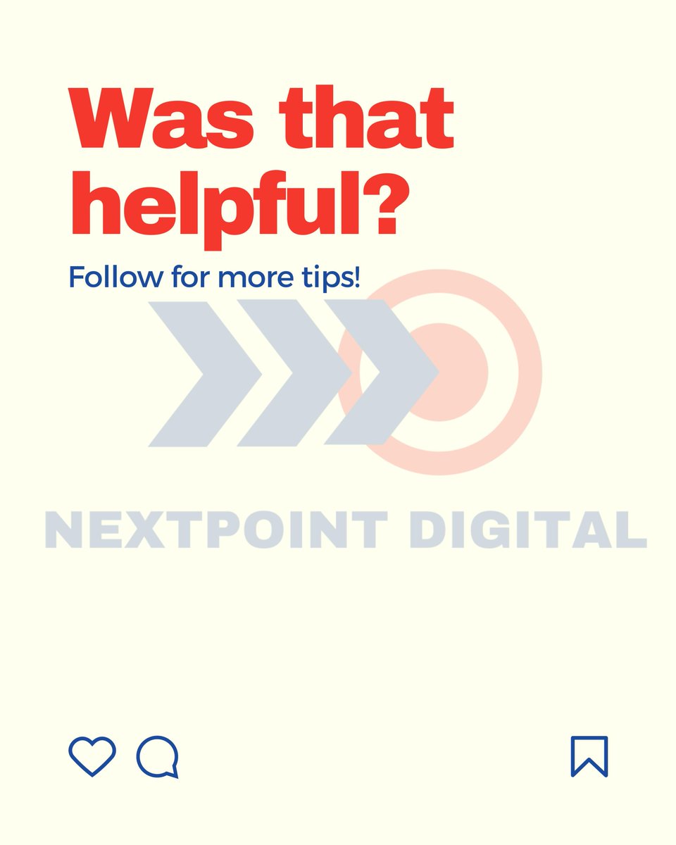 nexpointdigital's tweet photo. We'll work with you to develop a custom strategy tailored to your business goals and target audience.
#digitalmarketing #onlinemarketing #socialmedia #SEO #websitedesign #businessgrowth #digitalstrategy #nextpointdigital https://t.co/dJZmi1ByFo