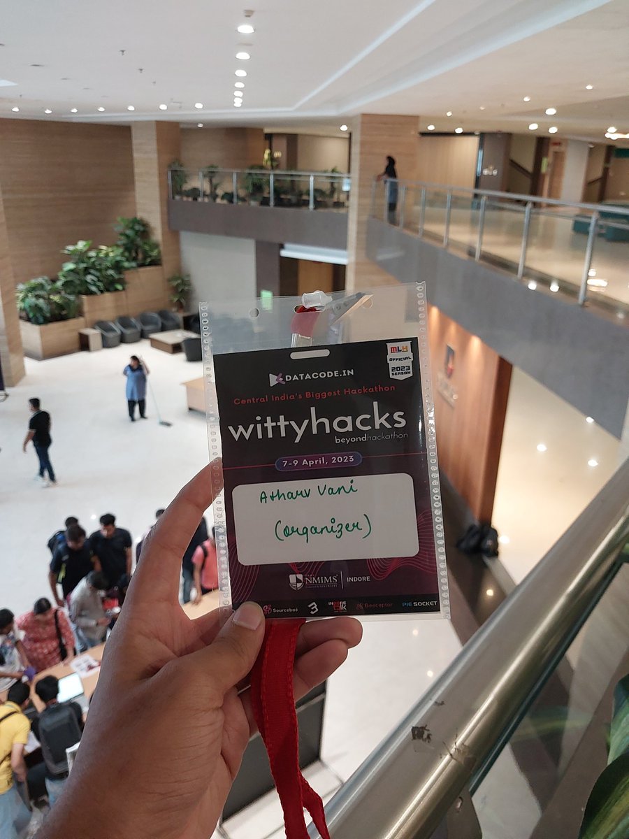 atharv_110's tweet image. Here we Go 🚀
#wittyhacks #organizer #datacode 
@Datacode_in @wittyhacks @MLHacks