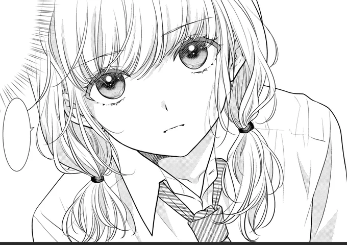 あとこのゆる結びの髪の毛良い感じに描けた 