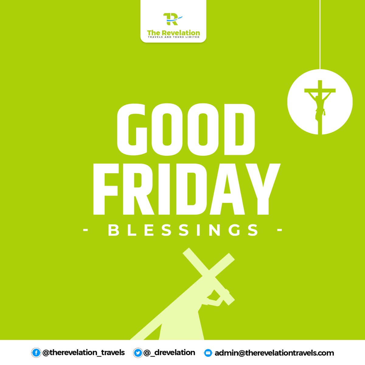 newwayconsults's tweet photo. From The Revelation Travels and Tours, we would like to wish you a happy good friday.

May God give us his mercy, blessings, forgiveness and love,
To lead us into a beautiful life..... https://t.co/5gXOCZJHxn