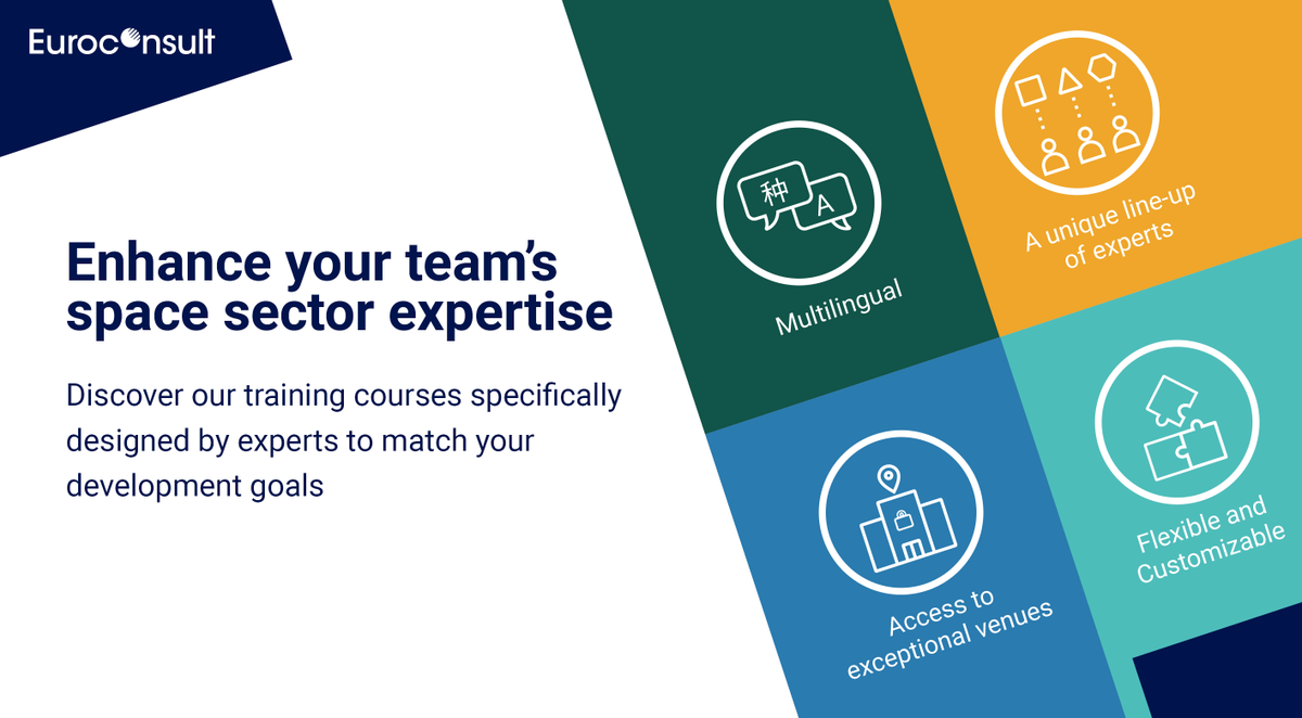 Novaspace_'s tweet photo. Since 2020, our 9 #training sessions have involved
⌚ 400 hours of #learningexperience
🎓 32 professional lecturers
🚀 over 15 operational thematics
Entrust our seasoned experts to expand your team’s #spaceknowledge!
Learn more about our courses 👉 https://t.co/sCGujijmgd https://t.co/SCeA8G6UGA