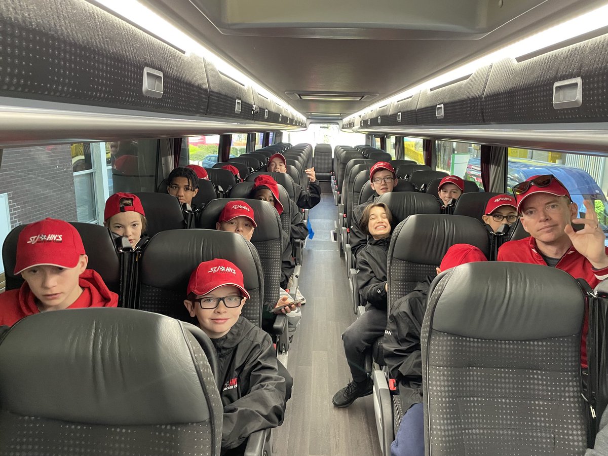 SJSC BU 14 on our way to our 4th game of the trip. Sheffield United  vs Wigan. The weather is great and it’s a sold out game. ⁦<a href="/St_Johns_Soccer/">St. John's Soccer Club</a>⁩ ⁦<a href="/SoccerNLSA/">NLSA</a>⁩