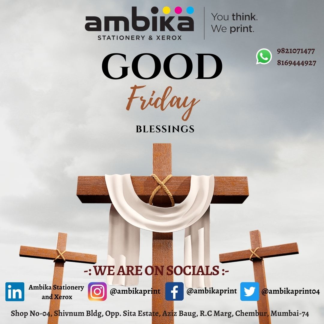 ambikaprint04's tweet photo. Good Friday #GoodFriday #Trending #NMACCGala #SUGA #TennesseeThree #gntm #thepassion #printingprintmaking #youthinkweprint #YOUandHIM https://t.co/QEFDSsCN0R