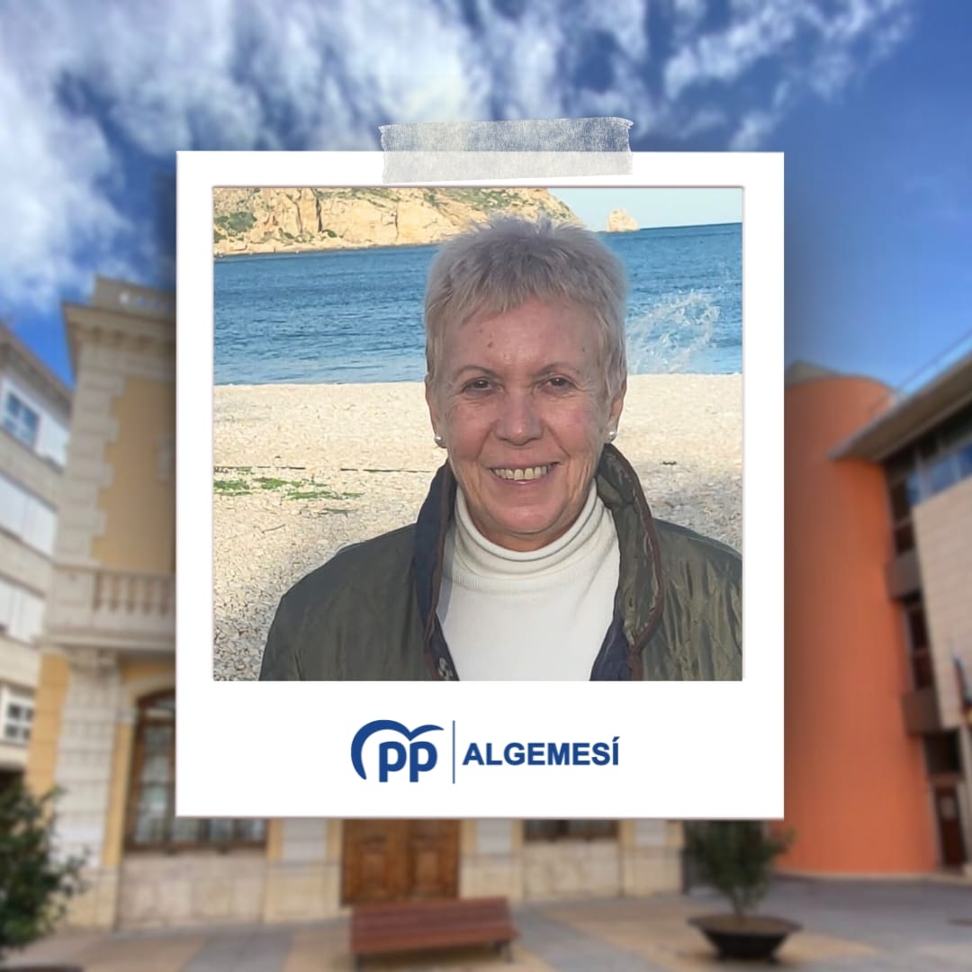 🥰 Carmina Gómez se suma al núm 7. Llicenciada en Filosofia i Lletres i ara jubilada. S'ha dedicat a la docència, impartint llatí i assumint tb la vicedirecció d'un institut. Va ser una de les mares que fundà ADISALGE.Un equip per a governar, vos donem la paraula #parauladalcalde
