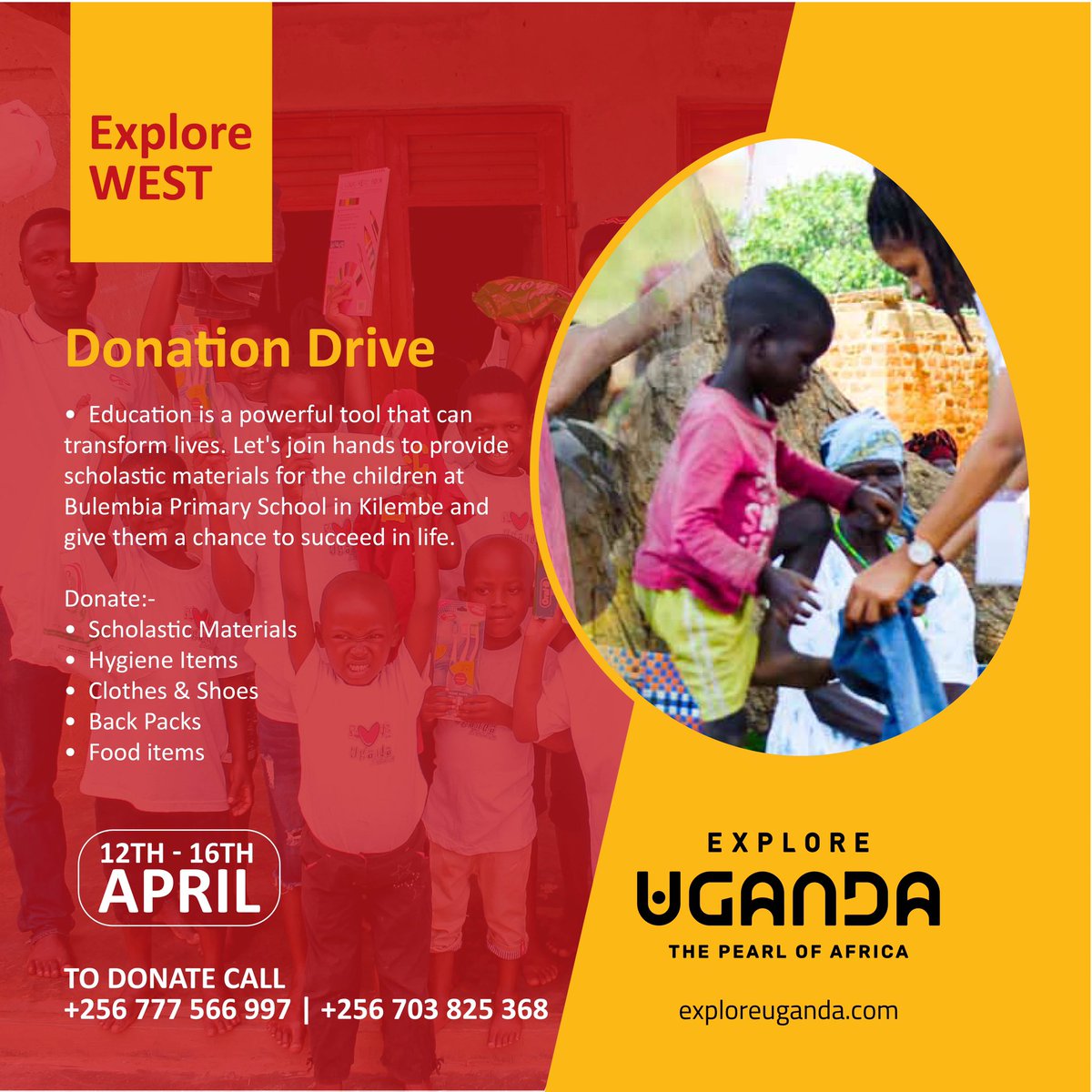 NamulemeMarina's tweet photo. Let's donate to Bulembia Primary School in Kilembe as we #ExploreWest.  Thank you🙏.
#TurambureAnkore #TubungireTooro
#ExploreUganda @MTWAUganda https://t.co/TKm7Ej2XXD
