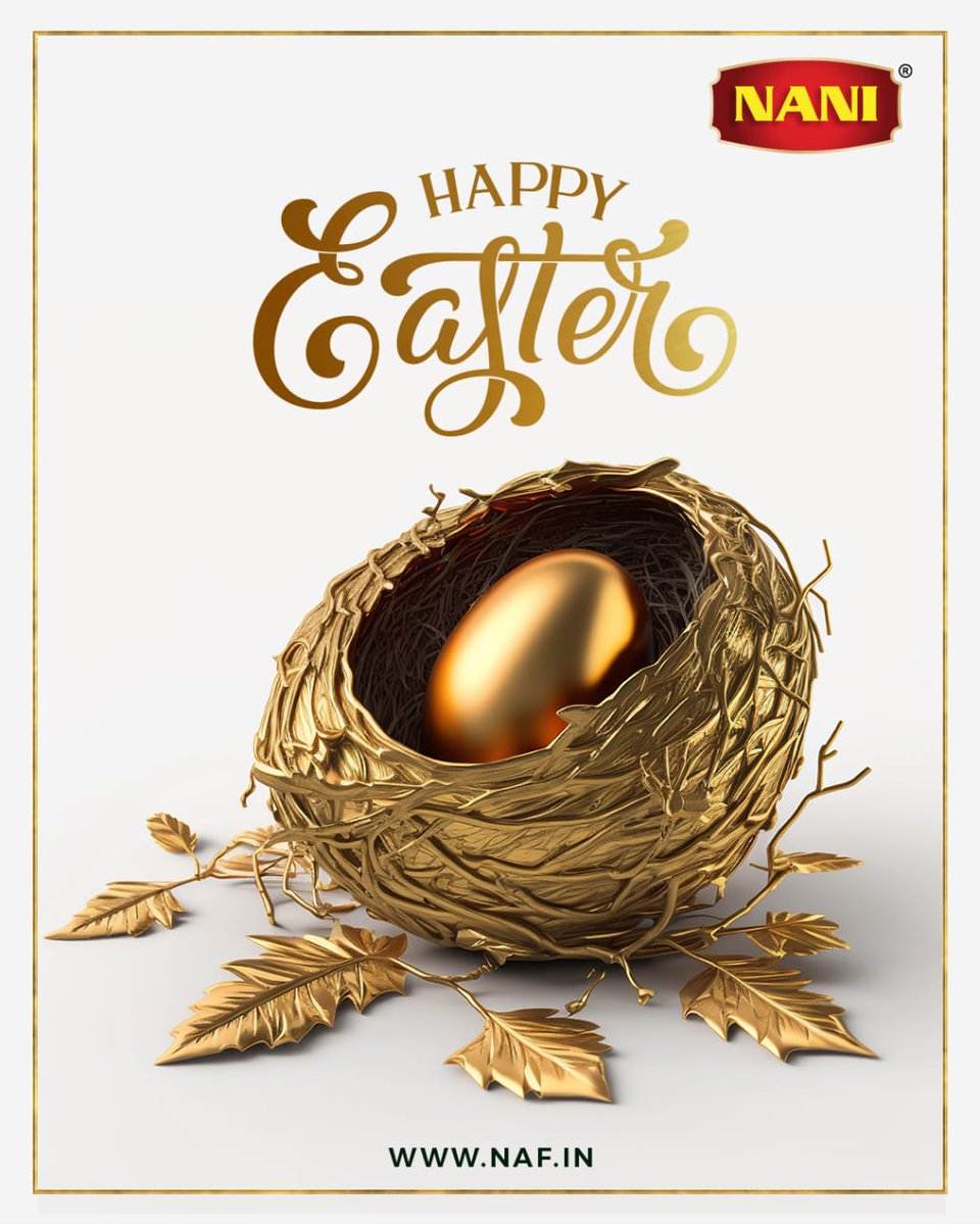 naniagro's tweet photo. Hop into the Easter spirit! ๐ฐ๐ท Wishing you a joy-filled and egg-citing #Easter Sunday! May your day be filled with love, laughter, and lots of chocolate. ๐ฅ๐ซ
#HappyEaster #EasterSunday #Springtime #NaniAgroFoods #Nani #PrivateLabelPackaging https://t.co/Z1kvqmYwBS