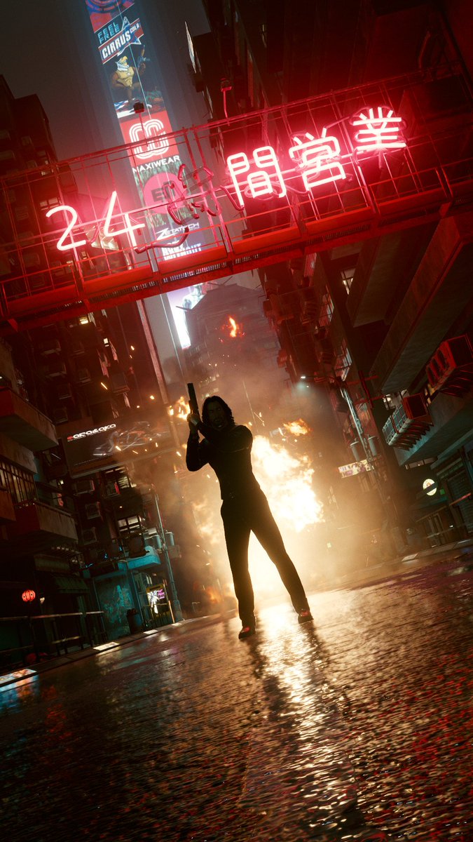 pudding_2222's tweet photo. #Cyberpunk2077 #JohnnySilverhand #JohnnyWick https://t.co/JOFoGiY1qc