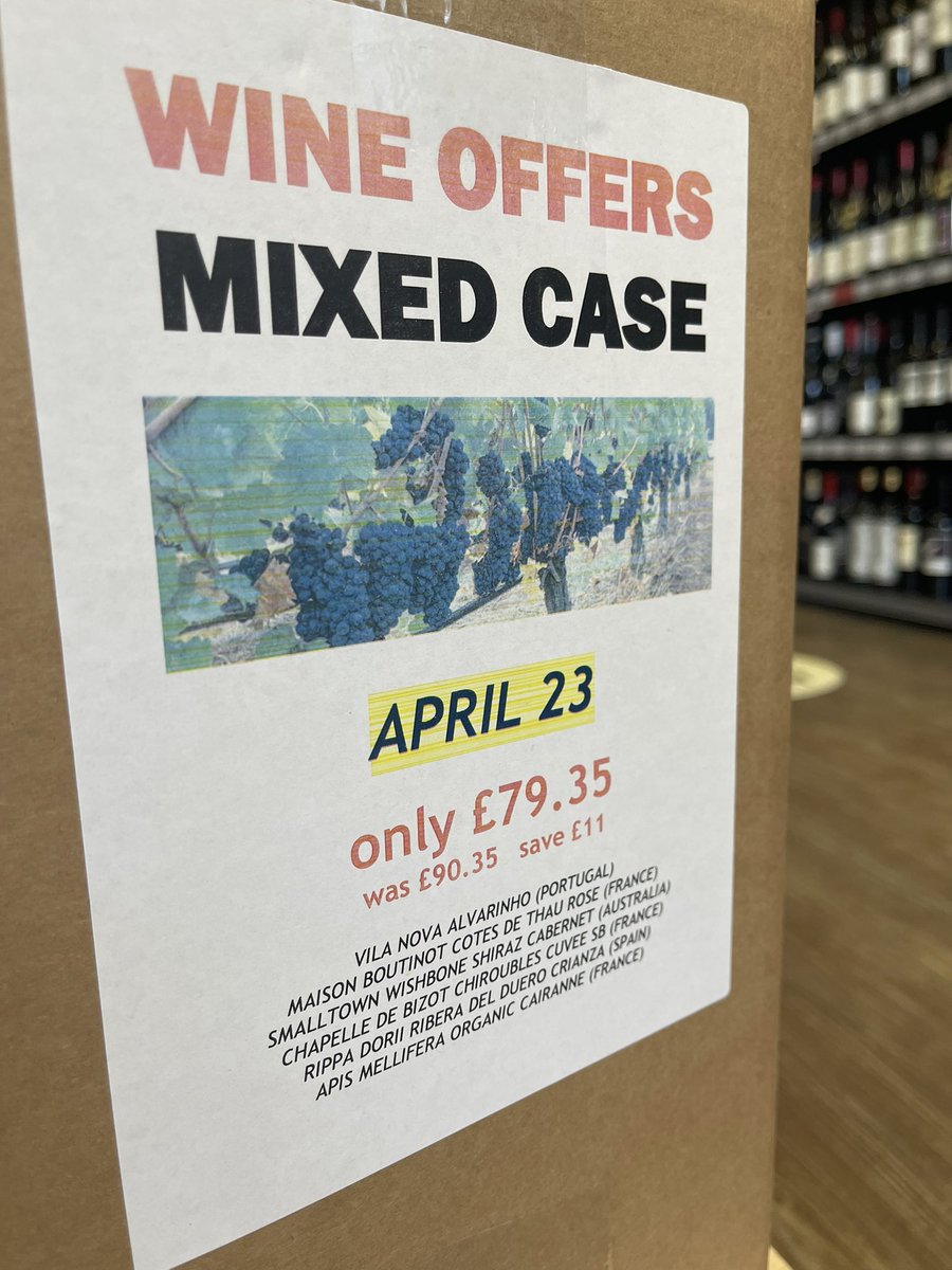 Take the thinking out of Easter and try our mixed case for April with some lovely wines we have found on our travels so far this year