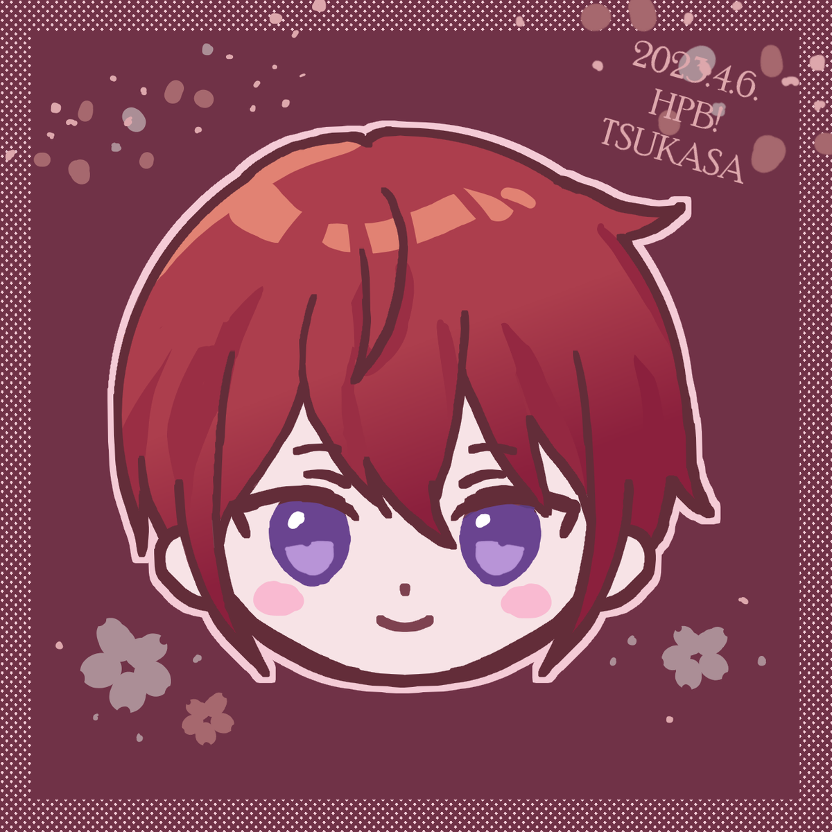 「HPB!! okuretakedo...!! #朱桜司誕生祭2023 #朱桜司生」|Dゆたかのイラスト