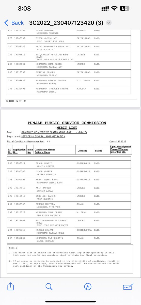 aitzaz_mayo's tweet image. PPSC failed  295 candidates in interview of PMS. 

Failure in interview means a complete rejection of the personality of the candidate which is beyond comprehension. 

U can rank personalities but cannot fail them, there can be lower merit numbers/scores but failure is injustice.