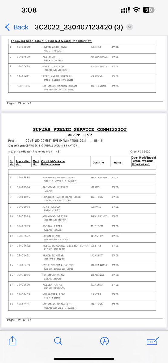 aitzaz_mayo's tweet image. PPSC failed  295 candidates in interview of PMS. 

Failure in interview means a complete rejection of the personality of the candidate which is beyond comprehension. 

U can rank personalities but cannot fail them, there can be lower merit numbers/scores but failure is injustice.