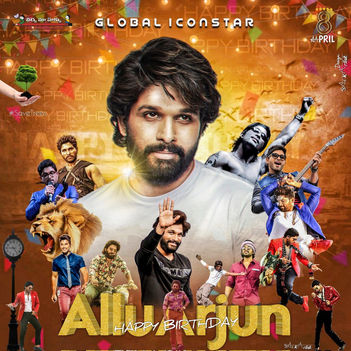 KarthikdoniAA9's tweet photo. Nee premaki Sada E Bhaktudu Banisa🙏🙏 
Yenni Janmallu yettina ne Fan Gane untam 🙌🙌🙌
Our GLOBAL ICON @alluarjun 💪
Idhi Pushpa Gadi Rule🤙🤙
Fans yekkada ThaggedheLe 💥
#PushpaTheRule #AlluArjun 
#HappyBirthdayAlluArjun https://t.co/xUCrFor71k
