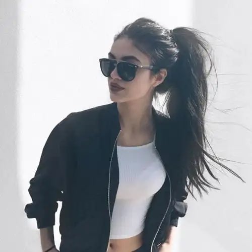 Today's Ponytail: 

...Is messy as hell. Bedhead thrown up in an elastic band. 

You don't get to judge unless you put a Starbucks coffee in my hand.