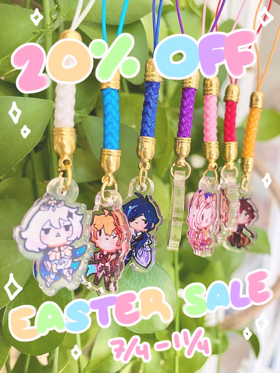 amicyberspace's tweet image. 💛 20% OFF everything! 💚

I'm having an Easter Sale on my Etsy shop! 
Running from April 7th through 11th 💙

✨ etsy.com/se-en/shop/Ami… ✨

#etsysale #etsyshop