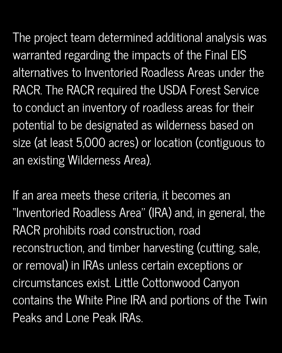 UDOTlcceis's tweet photo. #LCCEIS #SR210
Visit our website for more info and to make a comment. 

Please focus your comments on the information in the new reports, comments unrelated to the supplemental information reports will not be addressed in the Record of Decision (ROD).
🔗https://t.co/1YMBY5Nku8 https://t.co/fpAJawyvsE