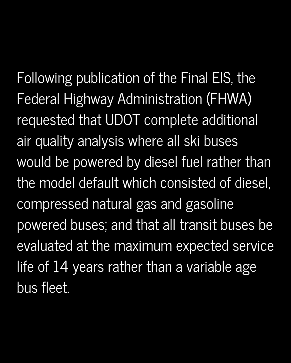 UDOTlcceis's tweet photo. #LCCEIS #SR210
Visit our website for more info and to make a comment. 

Please focus your comments on the information in the new reports, comments unrelated to the supplemental information reports will not be addressed in the Record of Decision (ROD).
🔗https://t.co/1YMBY5Nku8 https://t.co/fpAJawyvsE