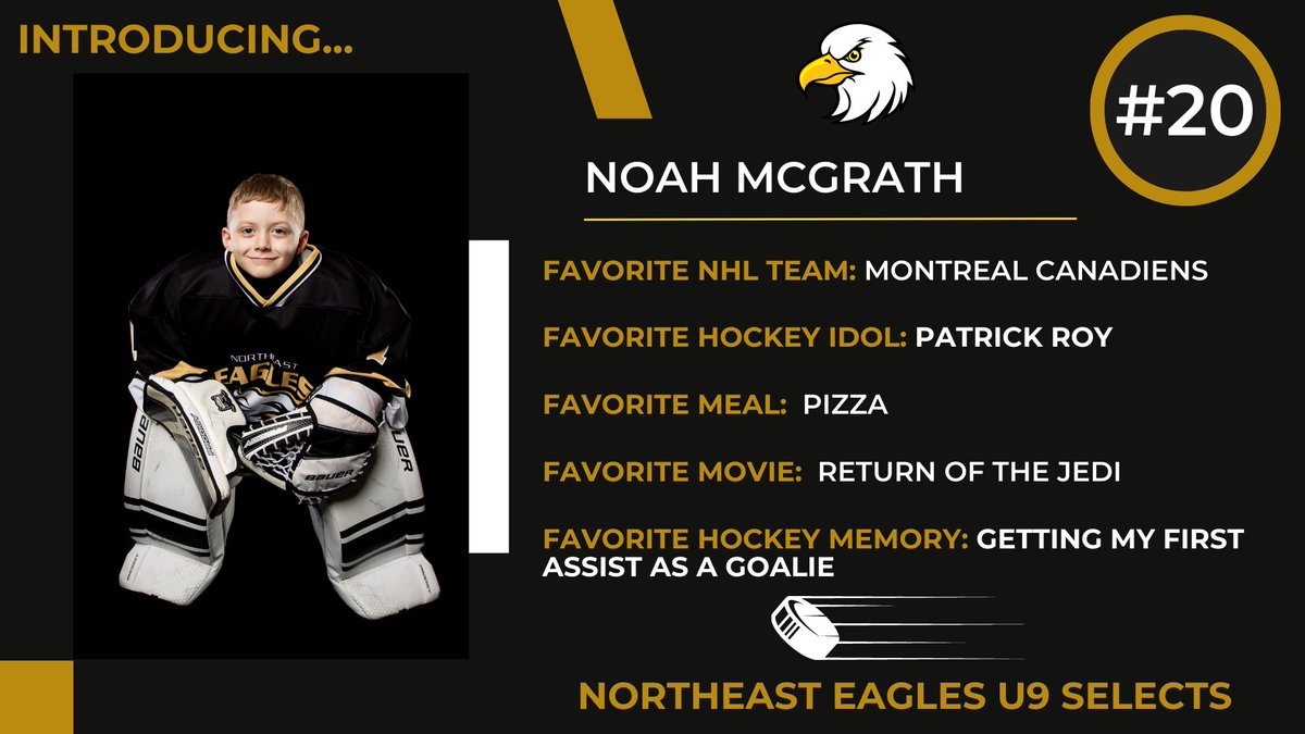 2023NEU9Selects's tweet photo. The 2023 Northeast Eagles U9 Select team is proud to introduce...🦅🖤💛 https://t.co/X6qpZdWM4t