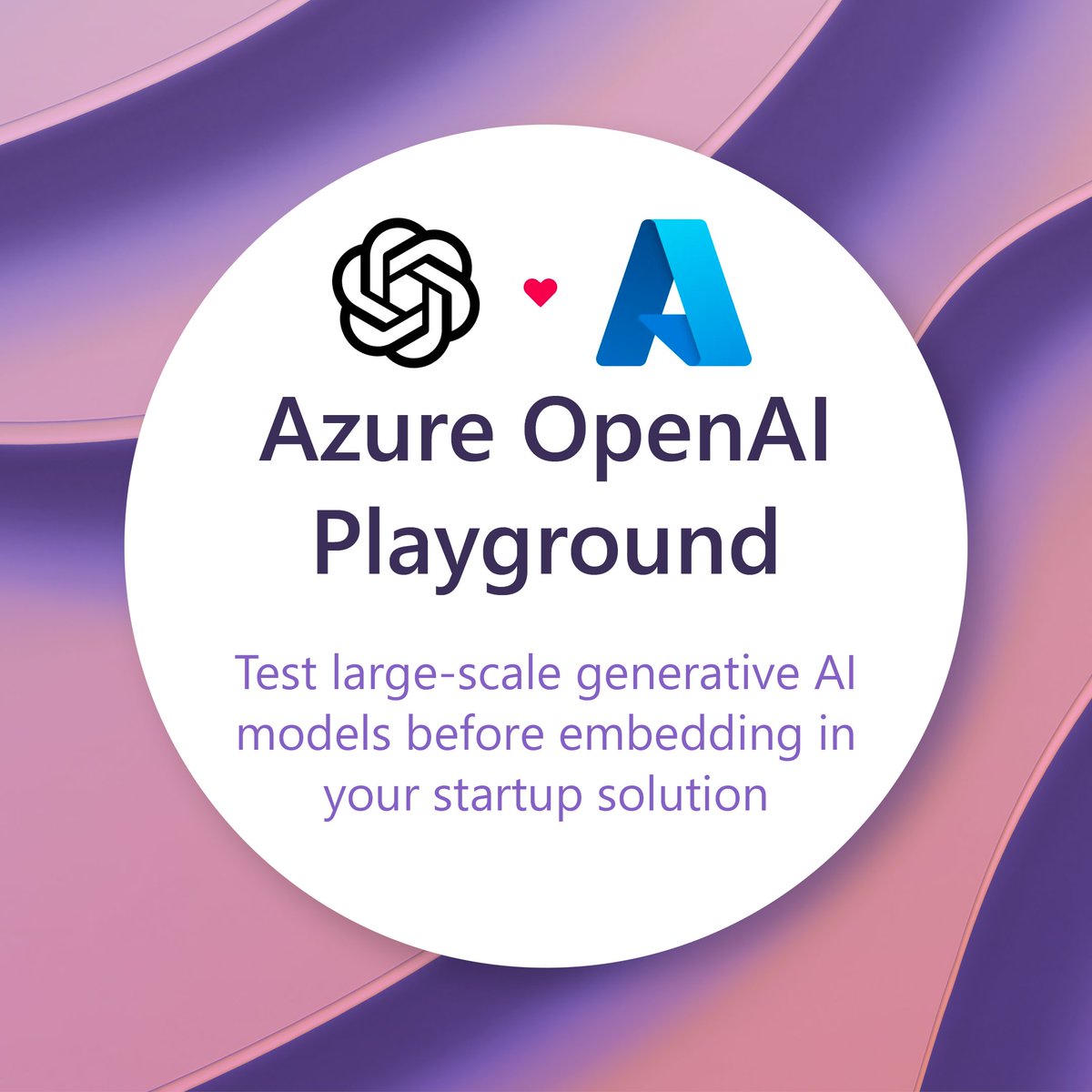 msft4startups's tweet image. Give OpenAI&apos;s models a spin before integrating into your apps. Check out our #30DaysofAzureAI explainer on how to use OpenAI&apos;s playground to test and select GPT, Codex, and embeddings models that best suit your startup based on speed, cost, and accuracy. msft.it/6010gG0Tu