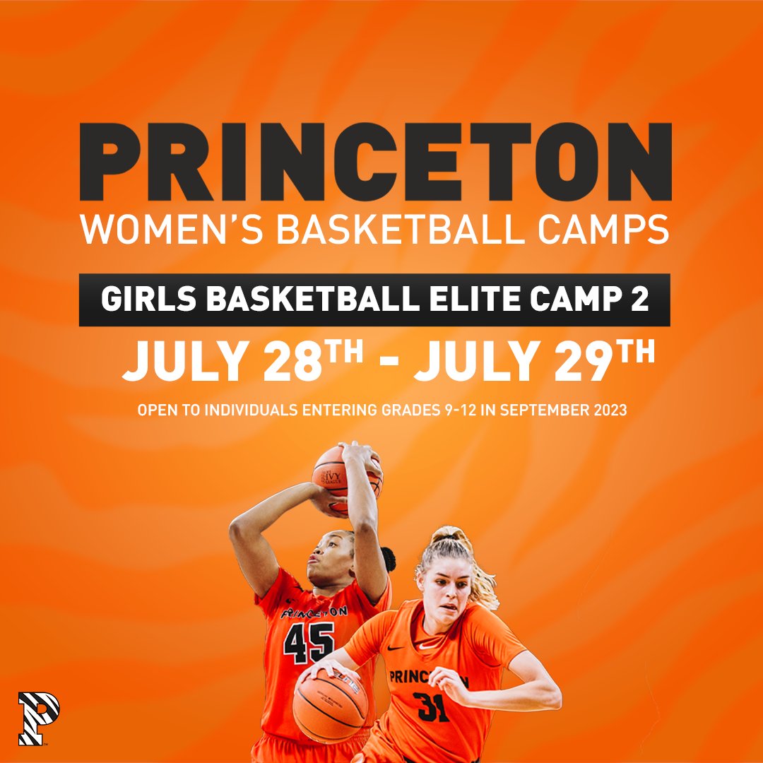 CALLING ON ALL ELITE CAMPERS 🚨‼️ 

Don’t miss your chance to learn from the 5️⃣x (in a row) Ivy League Champs 🏆  this summer at our overnight Elite Camps!  

Skill development  ✅
Lectures &amp; breakdowns by HC <a href="/Coach_Berube/">Carla Berube</a> ✅
High-caliber scrimmages ✅

🔗:princetonsportscamps.com/camps/girlsbas…