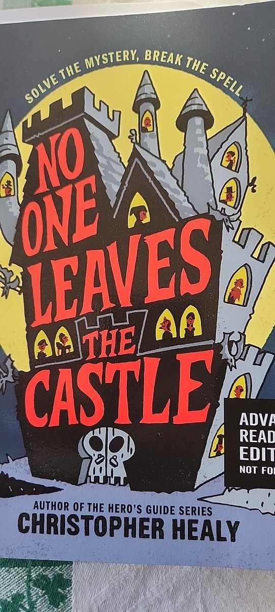 tiredschoolteac's tweet image. #springbreakreads number 1: #nooneleavesthecastle expertly puts together twisty mystery and laughs with a sprinkle of fantasy @ChristophrHealy @WaldenPondPress @HarperChildrens On to the next #bookallies @admk5library