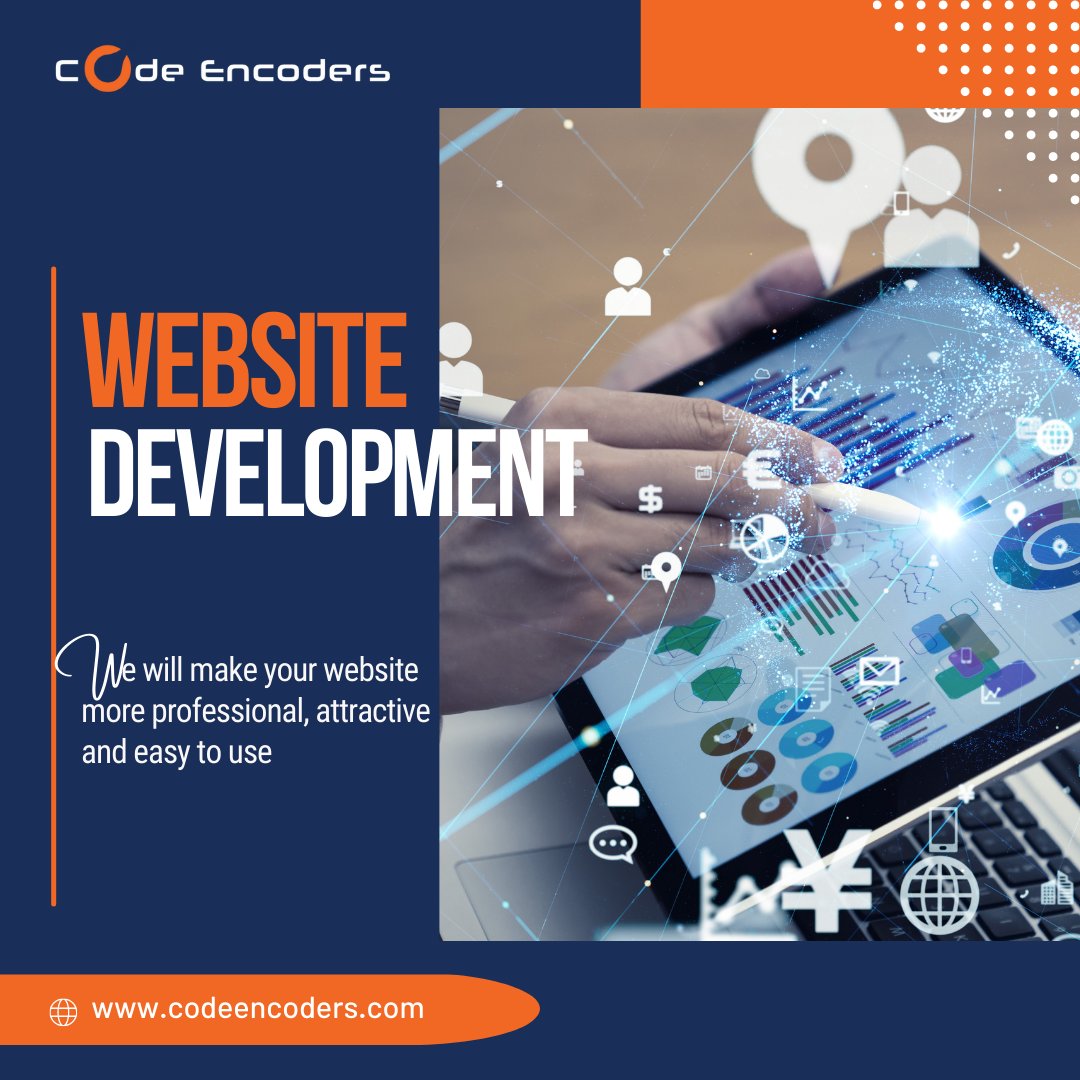 code_encoders's tweet image. If you're looking for a reliable web design and web development company, Code Encoders is here to help. Contact us today to learn more about our services and how we can help you achieve your digital goals.
#webapplication #website #webdevelopment #technology #innovation