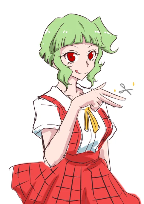 くらえ!!前髪パッツン風見カット!!!!! 