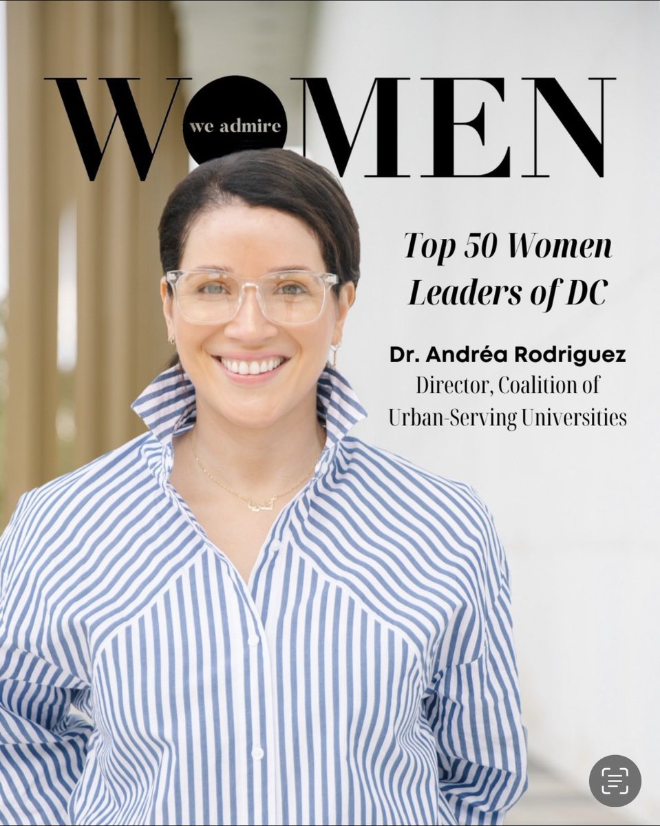 FutureDr_Drea's tweet photo. It is an honor to share my personal story and be named to Women We Admire’s list of the Top 50 Women Leaders in D.C. for 2023. The women on this year's list have all helped change the field, giving a name and space for other women to follow! Link: https://t.co/Se18ZmWmw2
#48 https://t.co/dCC3xJUfIU