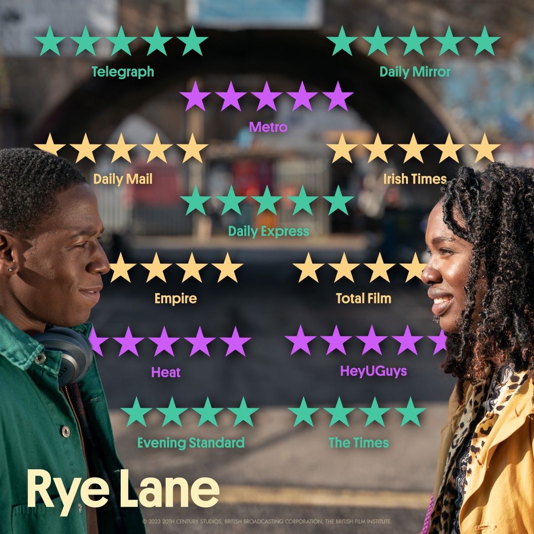 What’s not to love? #RyeLaneMovie is certified FRESH on <a href="/RottenTomatoes/">Rotten Tomatoes 🍅</a> and NOW STREAMING only on @Hulu.