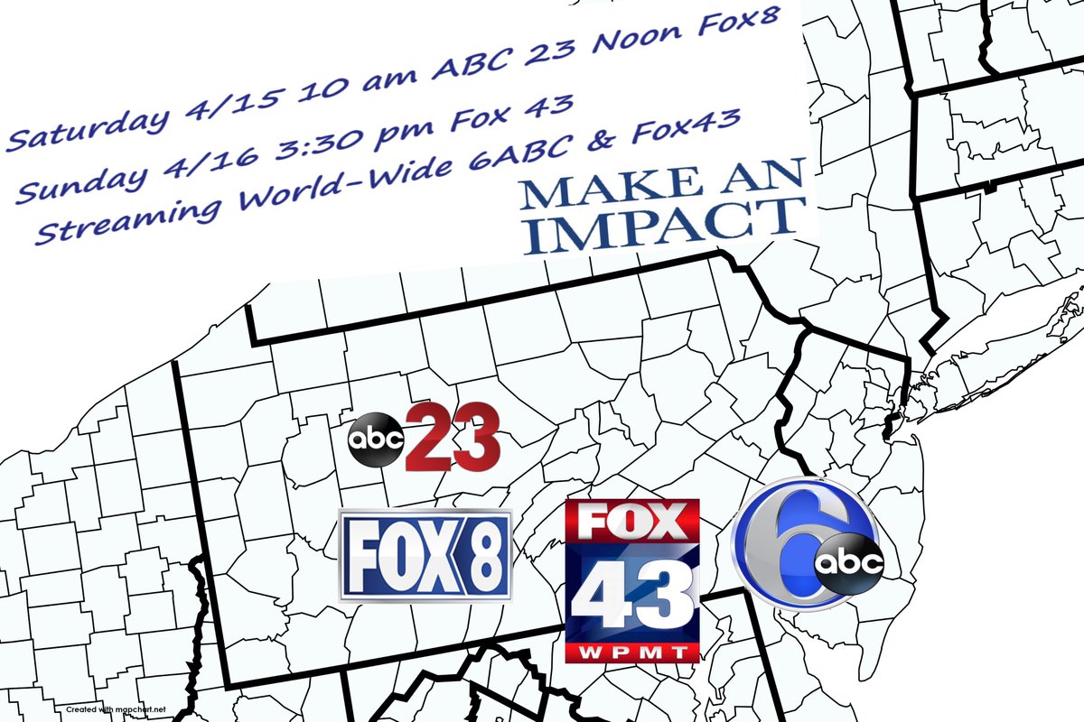 PSUImpactAward's tweet photo. Can’t make it to the Impact Awards next Thursday?

Well lucky for you the event will be recorded and run over the weekend on the following channels.

@fox43 @FOX43Sports @ABC23TV @MYFOX8TV @6abc 
#WeAre #PennState @AaronMMaybin @RealMikeRob https://t.co/og1pERyj3G