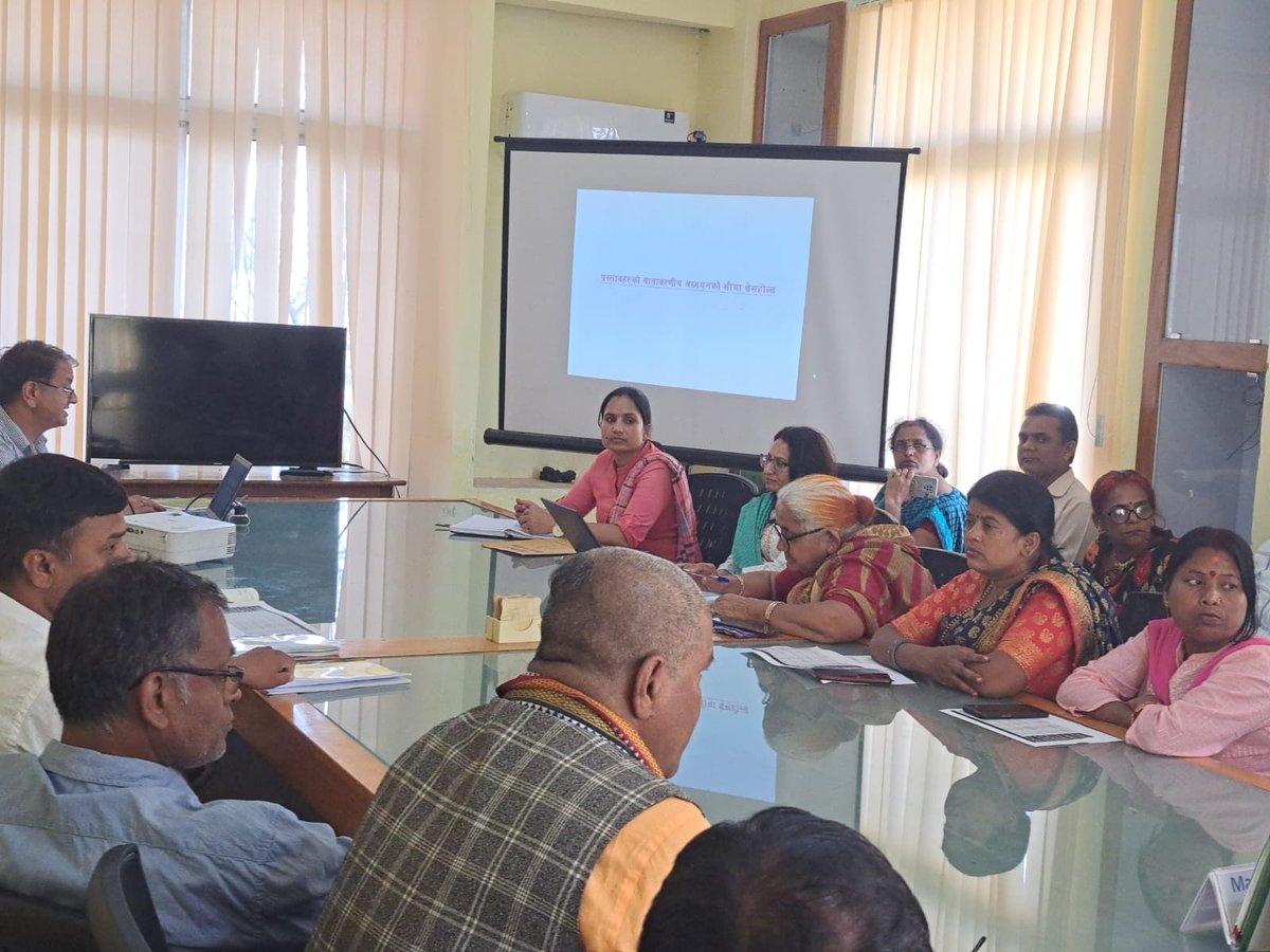 An orientation session on the legal process and compliance of BES/IEE guideline for #infrastructure projects was held in JSMC. In attendance of Deputy Mayor, Ward Chairs and other municipal officials, the guideline was discussed to be forwarded for review &amp; #approval. <a href="/UKinNepal/">UK in Nepal 🇬🇧🇳🇵</a>
