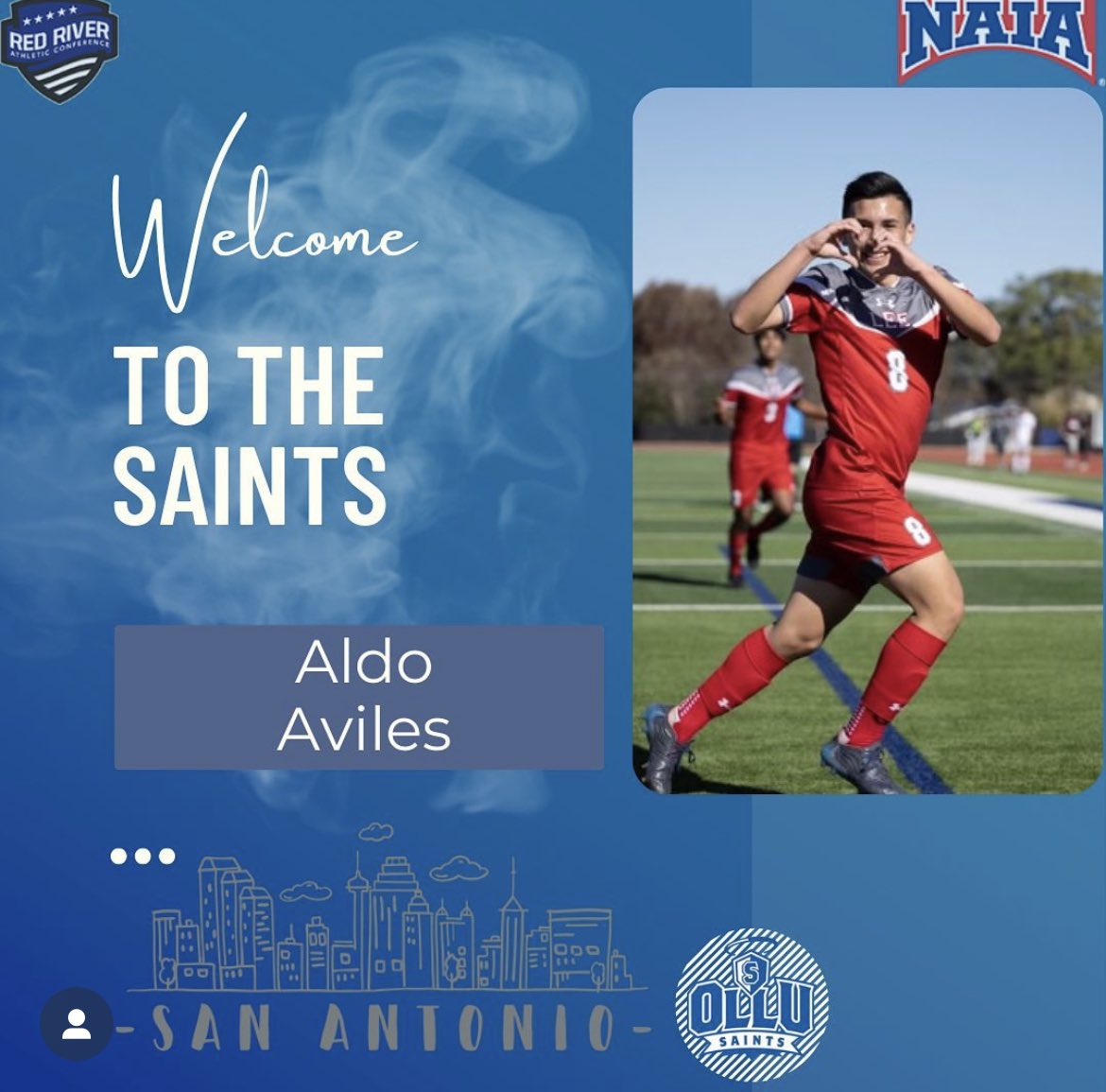 Congrats to <a href="/Aldoaviles08/">Juan Aviles</a> from <a href="/LEEVOLSSOCCER/">LEE Vols Soccer</a> on committing to play college soccer at <a href="/OLLUSaints/">OLLUSaintsAthletics</a> I’m so proud! 

One of my favorite players, and just an all around great young