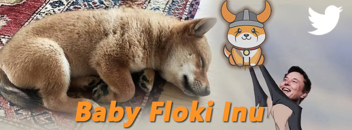 We finished first round (7 days) of burn, and stay tuned.

We are going to announce the information of the first exchange listing within 48 hours🐕🐕🐕

MC is very small, BabyFloki has 1000X potential🐶🐶🐶

Elon Musk's pet dog🐶🐶

#BabyFloki #communitygrowth #cryptocurrency