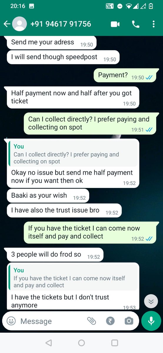bgarun1's tweet photo. Beware of scammers !! Sending old ipl ticket pics and scamming people !! TATA IPL to VIVO IPL 😂

#CSKvsRR #Chepauk #Chepaukstadium #chepauktickets #csk #chennaisuperkings #IPL2023 #IPLtickets https://t.co/O6vuczhJIf