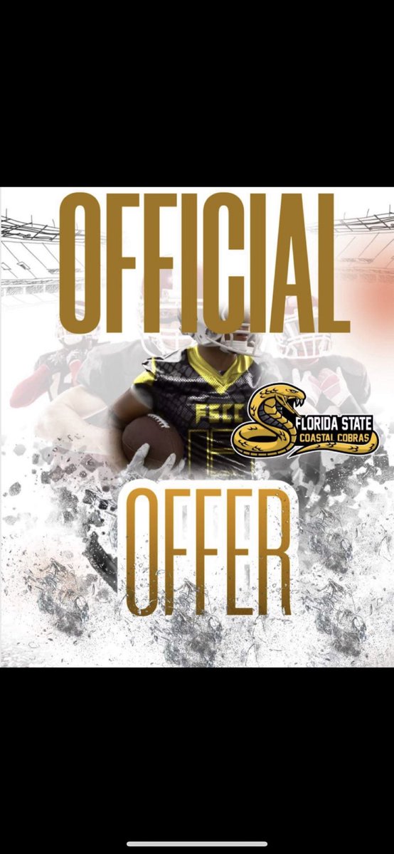 KeyaunteM's tweet photo. #AGTG After having a great conversation with @AmariWard4 I am blessed to receive an offer from florida state coastal cobras 💕 @FsccCobras @QBHitList @FCSNationRadio1 @TeedUpVSN @CoachDanny850 @CoachJlindsey1 @ChopClark8 https://t.co/jBz72Bab63