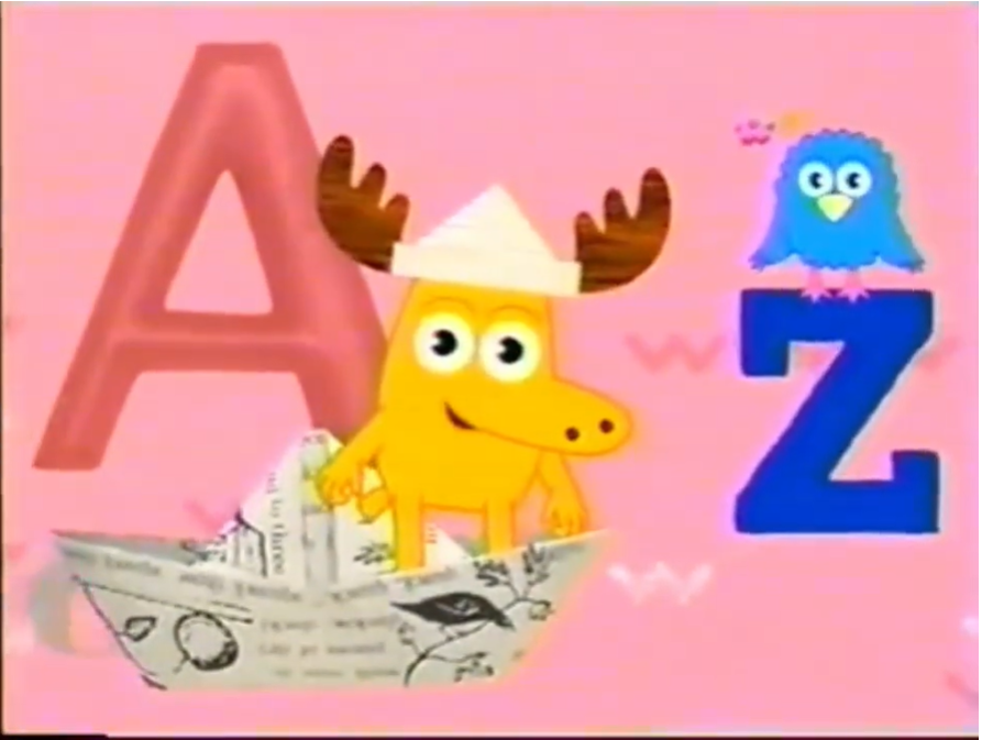 Nickstoryjrwiki's tweet photo. April 7, 2003- Noggin goes through another major rebrand that introduces the world to Moose and Zee! https://t.co/5uzDsenthc