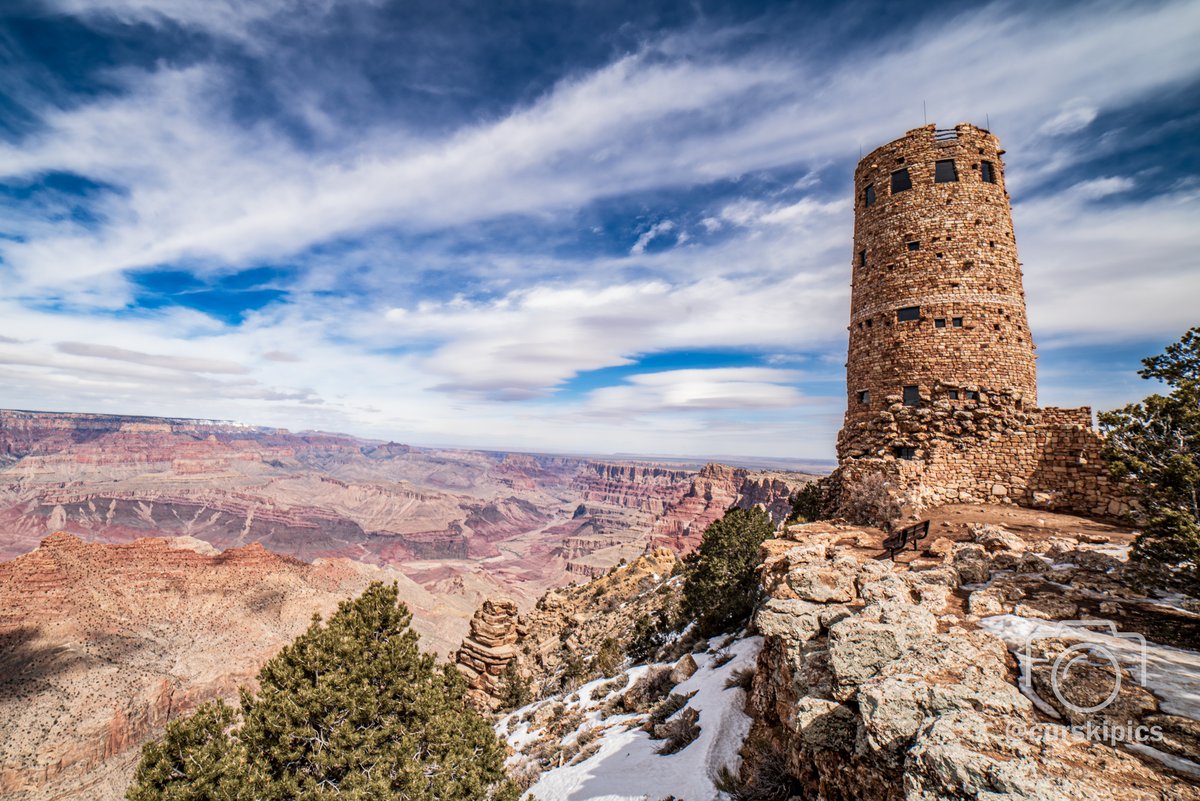 CurskiPics's tweet photo. Happy Friday! Hope it's a great weekend for you!
Here's something from last month at @GrandCanyonNPS .
#grandcanyon #desertviewtower #nationalparks #arizona #bluesky #travel #vacation #nature #nationalpark #grandcanyonnationalpark #happyfriday #rocks #snow #pentax https://t.co/UEfMGniEAX