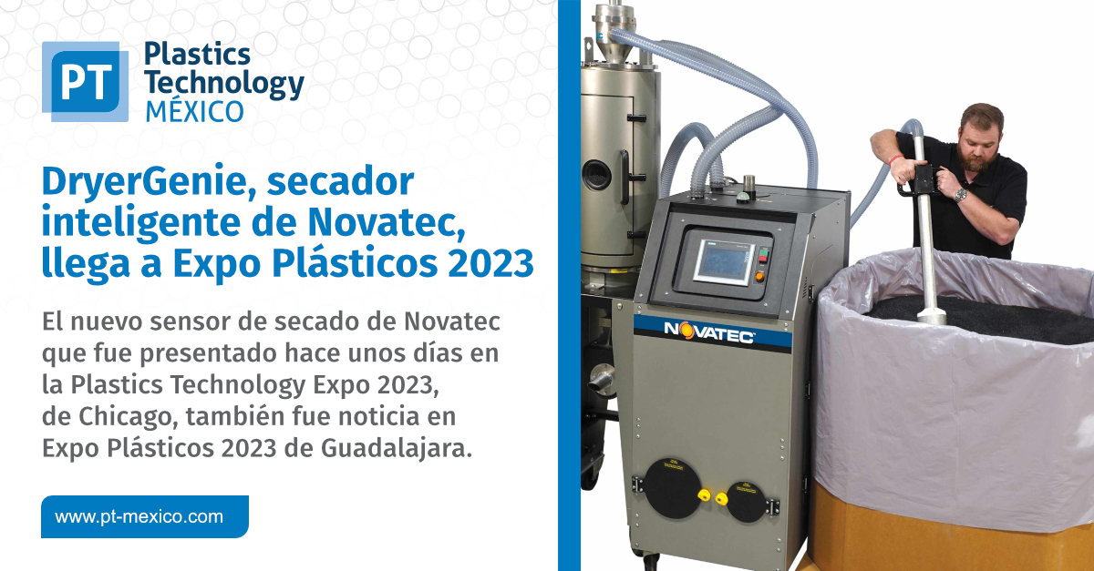 plastechmex's tweet image. 📰 El nuevo sensor de secado de #Novatec que fue presentado hace unos días en la la Plastics Technology Expo 2023, de Chicago, también fue noticia en Expo Plásticos 2023 de Guadalajara. 

📌Lea aquí la noticia: pt-mexico.com/productos/drye…