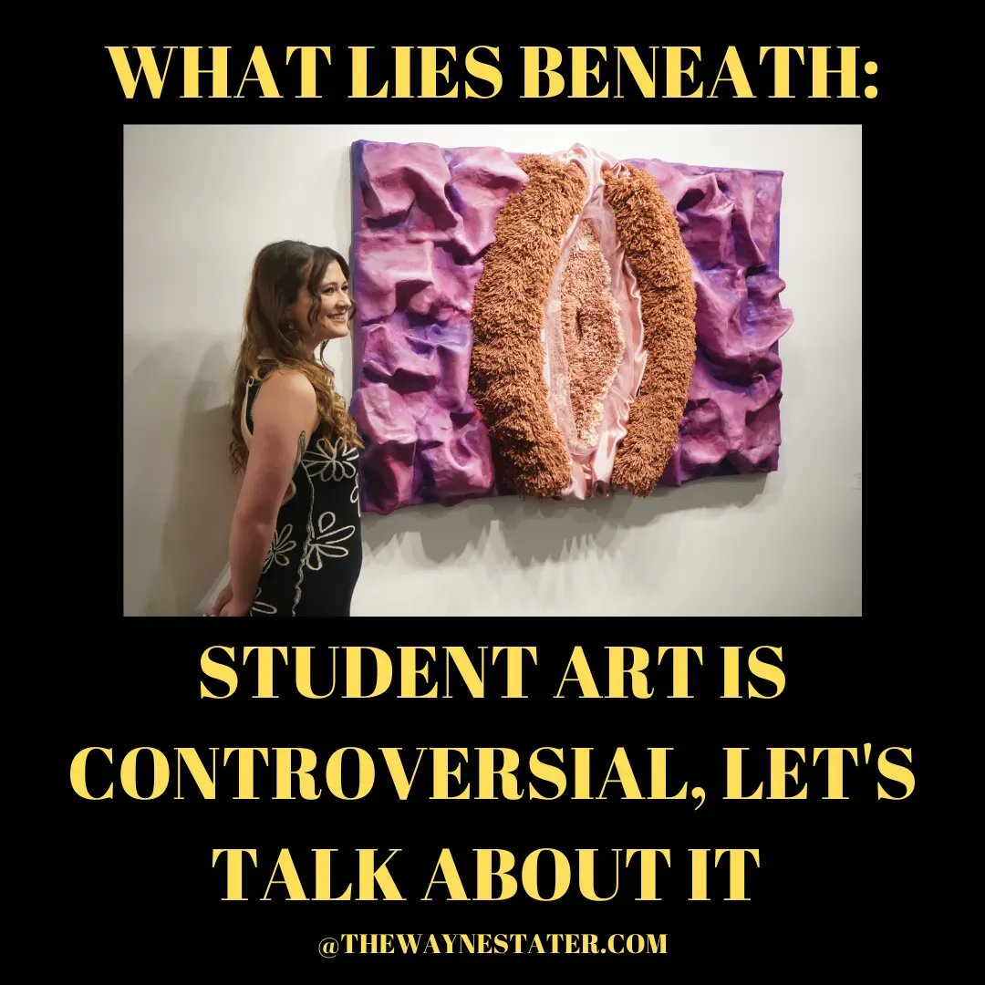 TheStater's tweet photo. Check out one of the latest Stater pieces titled, "What Lies Beneath: Student art is controversial, let’s talk about it." https://t.co/2ZzvqHyjo2 https://t.co/Gu0YTQHhOy