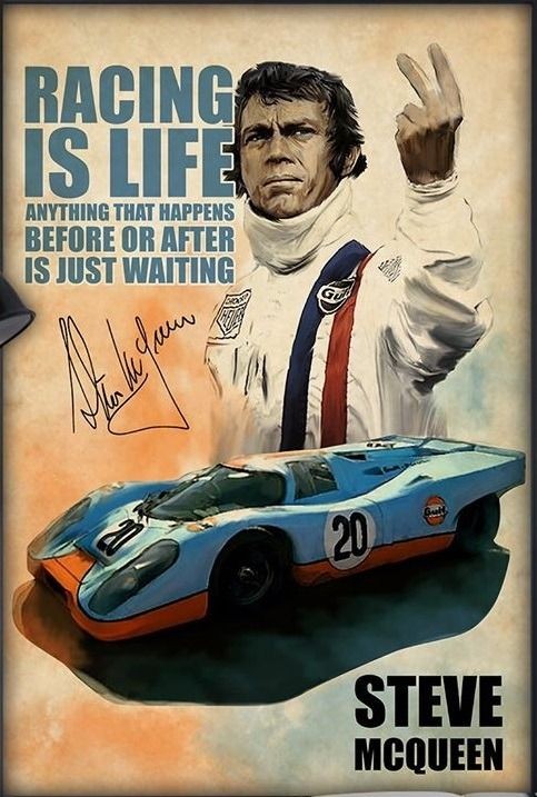 #legend of the screen! 📺
#SteveMcQueen #Racing
#RacingIsLife #Porsche 
#Porsche 917 🏆
#PorscheMotorSport 🇩🇪🏁 #Classiccars 💯 #MotorRacing 💣💥