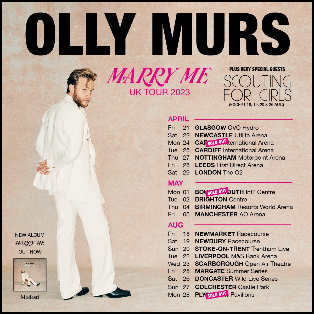 ollymurs's tweet photo. Only a couple of weeks to go! 😎 https://t.co/5URsEPEnsx