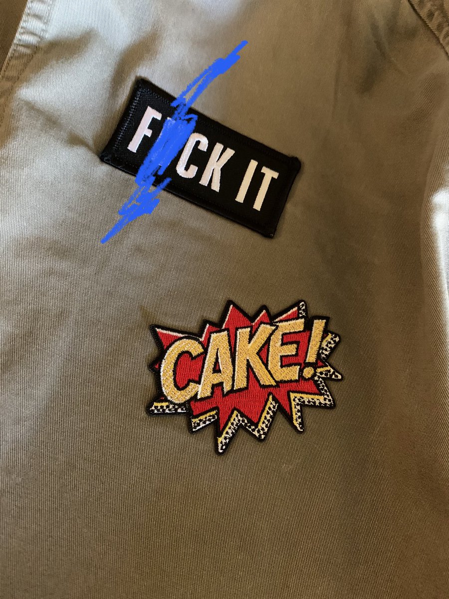 AllAccessEnt's tweet image. Finally added my new patch! Thanks @dirklancer