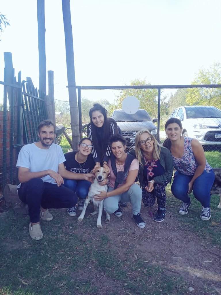 e_rescateanimal's tweet photo. Día felizzz! Hoy adoptaron a #Loqui se fue con dos personas maravillosas. Estamos muy felices! Buena vida nuestro viejo Loqui ♡ https://t.co/xPCXcGGORC