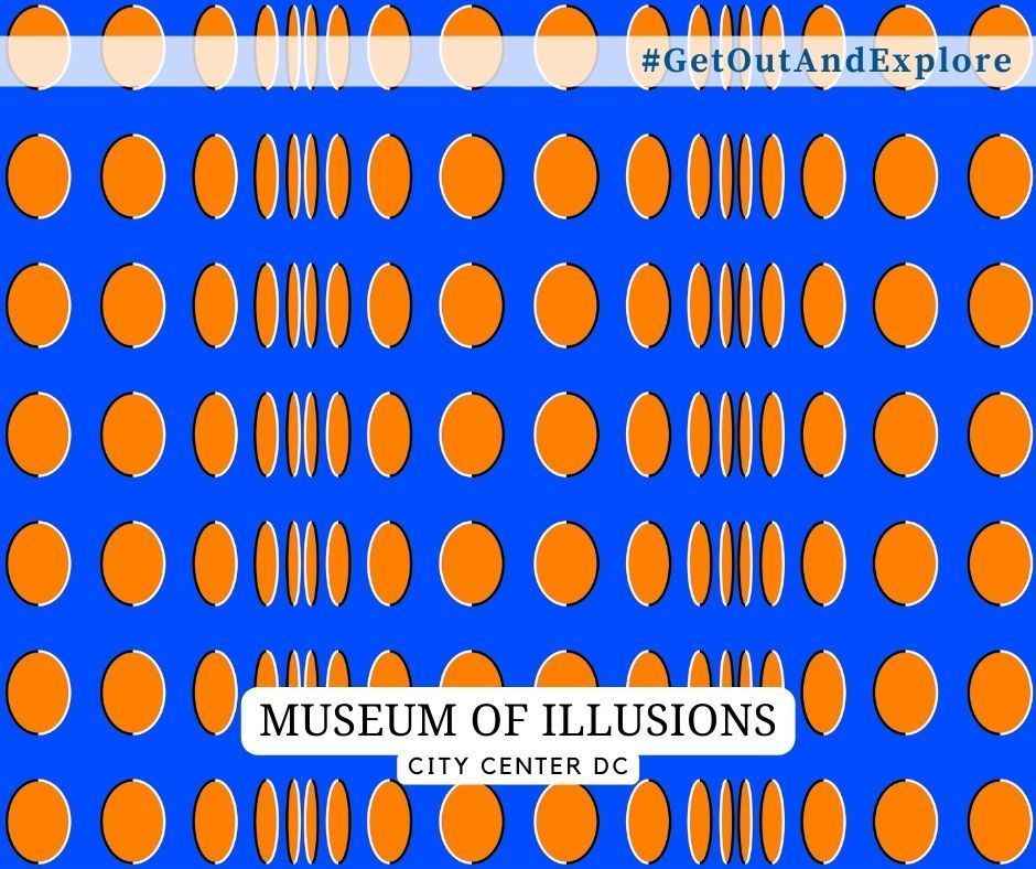 ParkTriangleApt's tweet image. Can you believe the image is not moving?

#GetOutAndExplore optical illusions by visiting the Museum of Illusions in City Center, DC, right off the Gallery Place Metro Station. Guests go through various rooms dedicated to various optical illusions, with guides well-versed in...