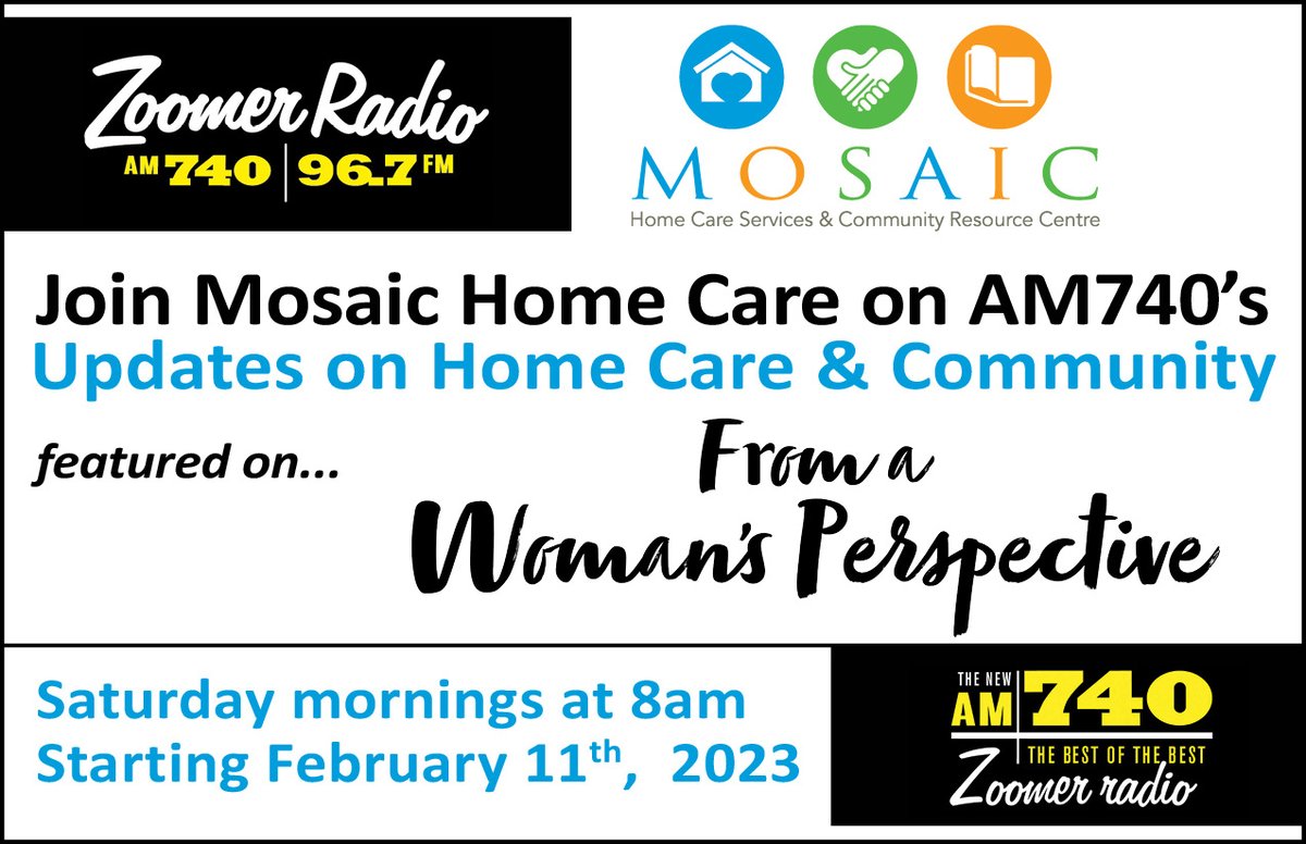 Jane Teasdale will be featured on @zoomerradio From A Woman's Perspective April 8th at 8:00 a.m.  she will be discussing the importance of #personcenteredcare #meaningfulconversation at end-of-life.  #homecare #homecaresupports #familycaregiving #integratedcare #thepersonmatters