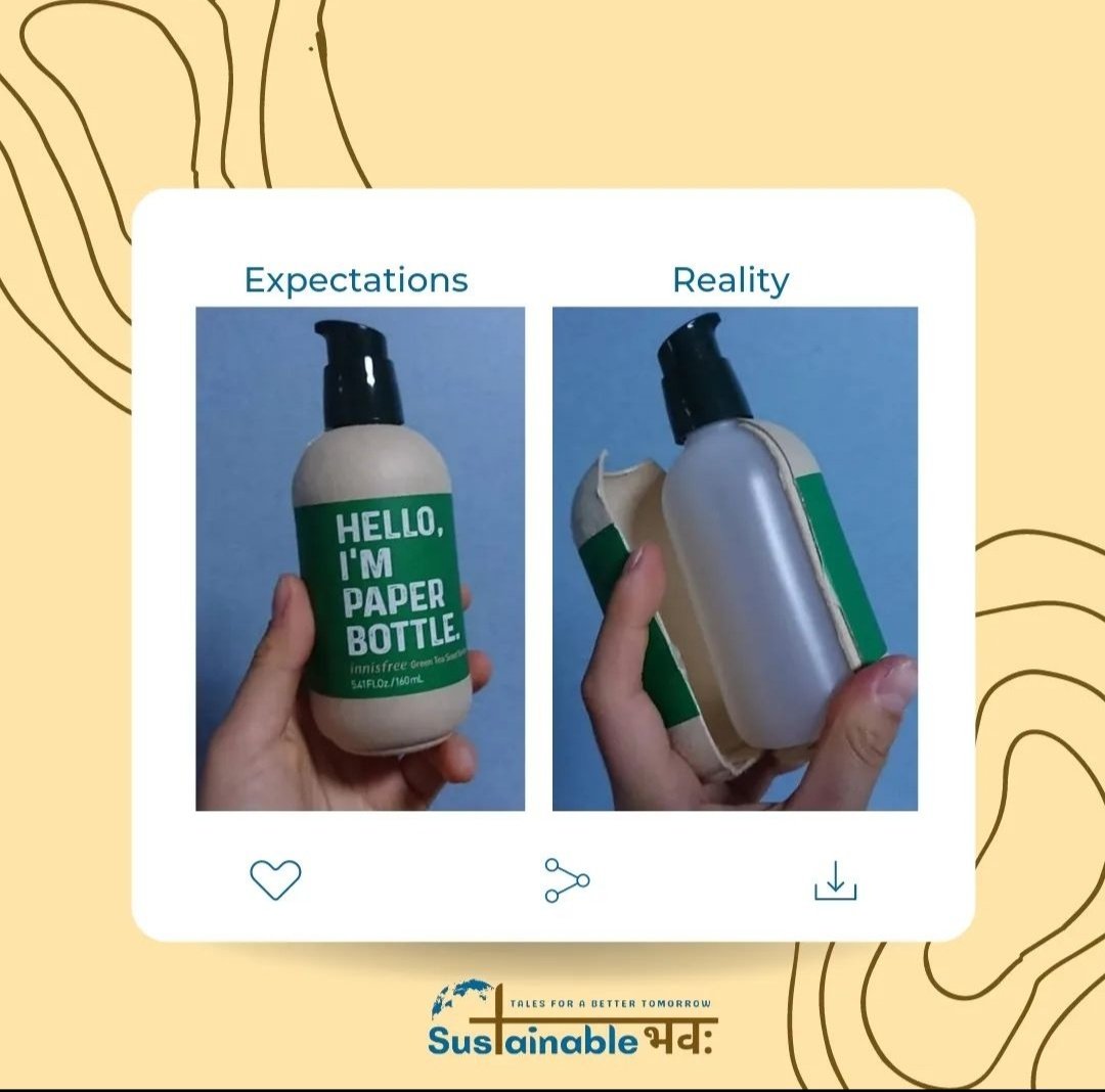 sustainablebhva's tweet photo. It's time to change the way we think about "eco-friendly" products. Just because a company wraps a plastic bottle in the paper doesn't make it ecofriendly. We need to start demanding more from the companies we buy from. Let's make a change!
#ecofriendly #plasticfree #paperwrap https://t.co/vqUfHPl5Rx
