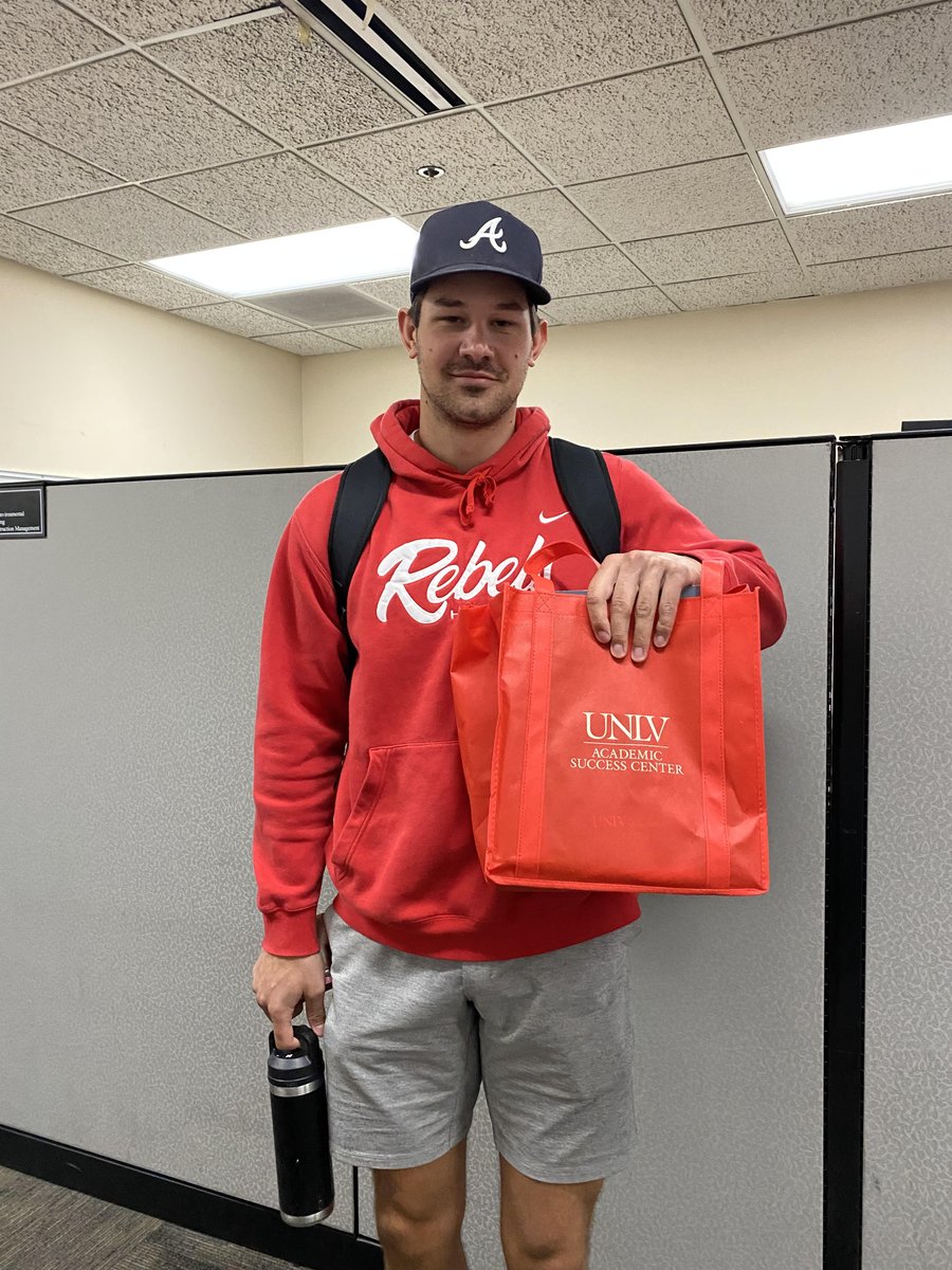 🚨This is a reminder that engineering tutoring is always available! Feel free to participate in this month's guess to win some UNLV swag! Check out Mattias Dal Monte, who was the winner last month! #unlvasc #unlv #rebels