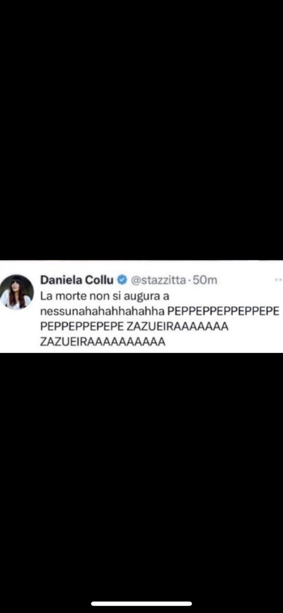 milli_55555's tweet photo. Squallida. La pezza quasi peggio del tweet precedente.
Per altro commenti disabilitati.
Da far sparire nell'oblio.
#DanielaCollu
#Berlusconi https://t.co/bgyUKiYfsV