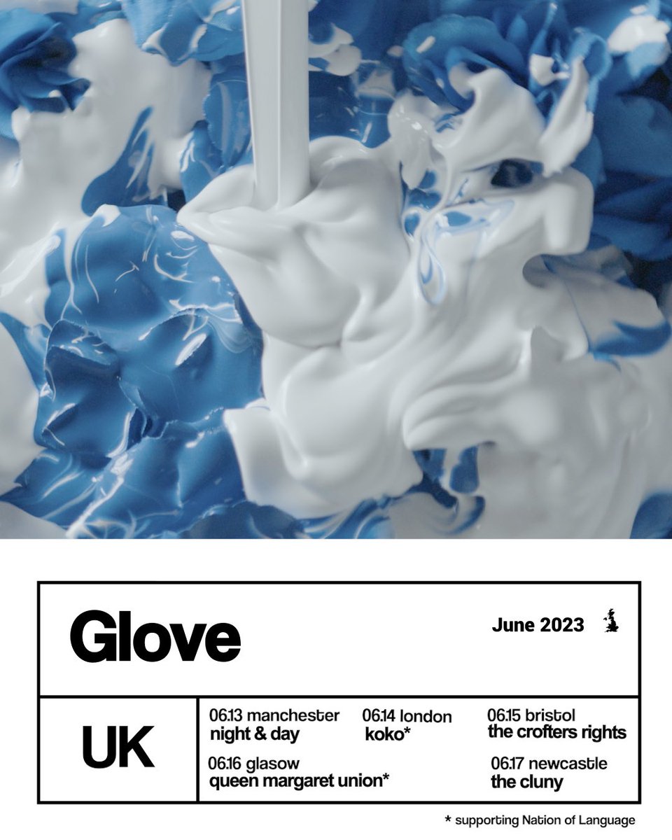 UK this one is for you! 
Tickets are on sale now for our first venture over the ocean. See you in June!
Glovetheband.com