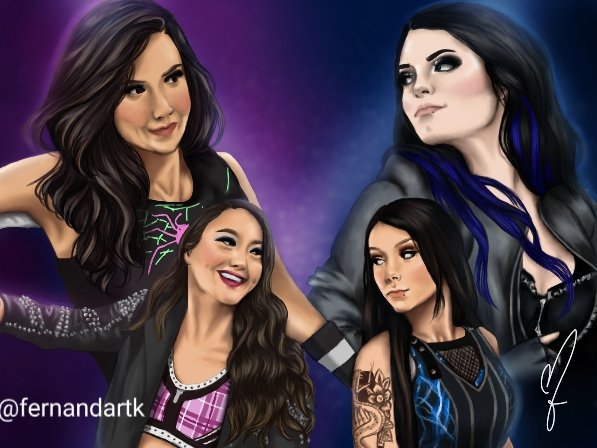 itsbeezlyy's tweet photo. posting my favorite drawing here too.

My favorites Rivals 
@TheAJMendez @roxanne_wwe @CoraJadeWWE @Saraya 

https://t.co/5gDnpfKQYh https://t.co/41qxJ05UEM