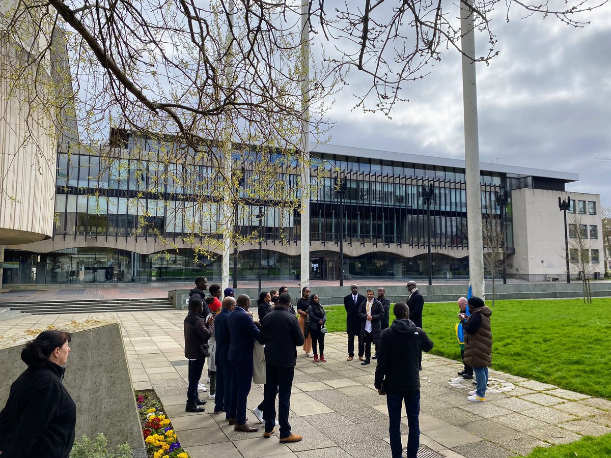 nera_uk's tweet photo. “We hope to cement on the 30th commemoration this memory and always remember the ones we’ve lost during the 1994 Genocide against the Tutsi” @H4bibRahman @NewcastleCC @KwibukaRwanda @RwandaInUK https://t.co/O4QHLL4fSn